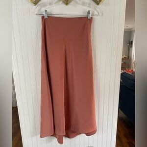 Pink Midi Skirt